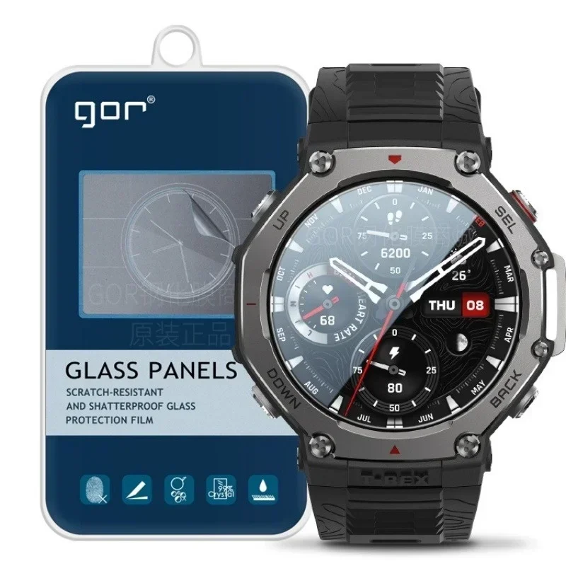 ​​For Amazfit GTR 42 47mm T Rex 2 3 T-Rex Pro 3 Ultra – Ultra-Clear Screen Protector, Easy To Clean​​ GFHO