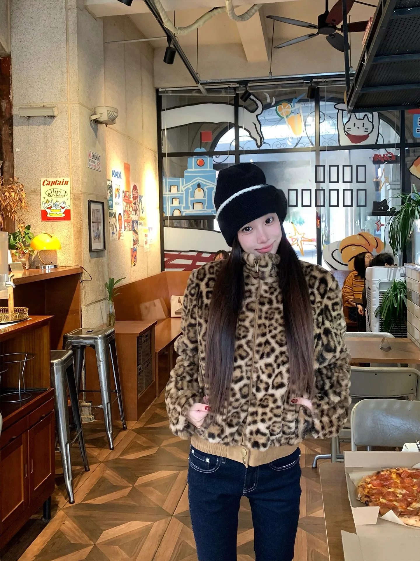 

Женская зимняя куртка FHEER в стиле ретро с леопардовым принтом, утепленная, на хлопковой подкладке, с воротником-стойкой, экологичная...