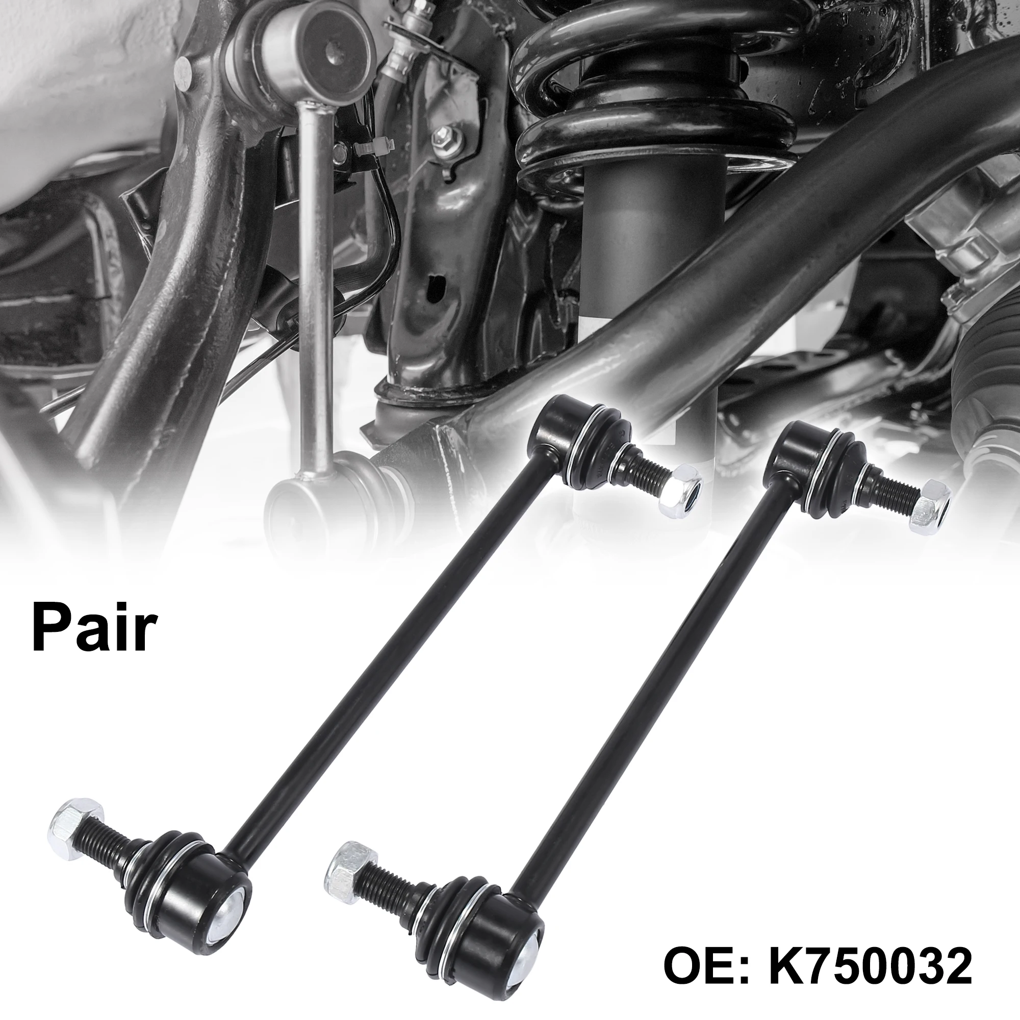 

UXCELL 1 пара передних стабилизаторов поперечной устойчивости K750032 для Kia Forte Rondo Optima