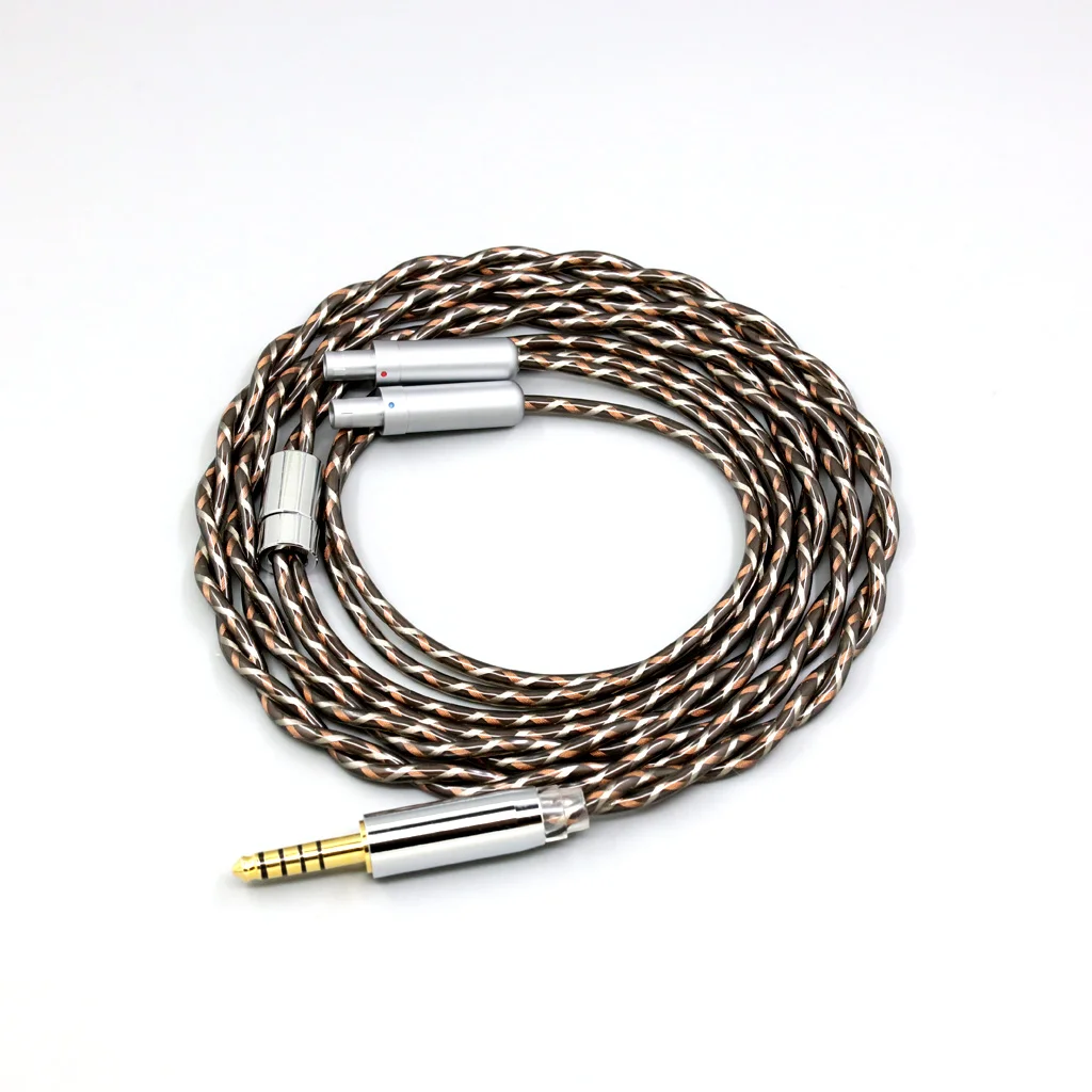 

7n OCC 25AWG Litz Shielding Earphone Cable For Sennheiser HD820s HD800 HD800s HD820 Dharma D1000 Headphone Headset 8887