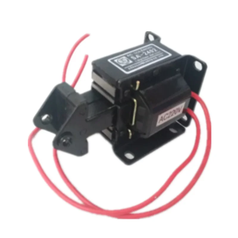 

SA-2402 Stroke 15mm 1.0Kg Force Circuit Controlled AC Solenoid Tractive Electromagnet AC220V