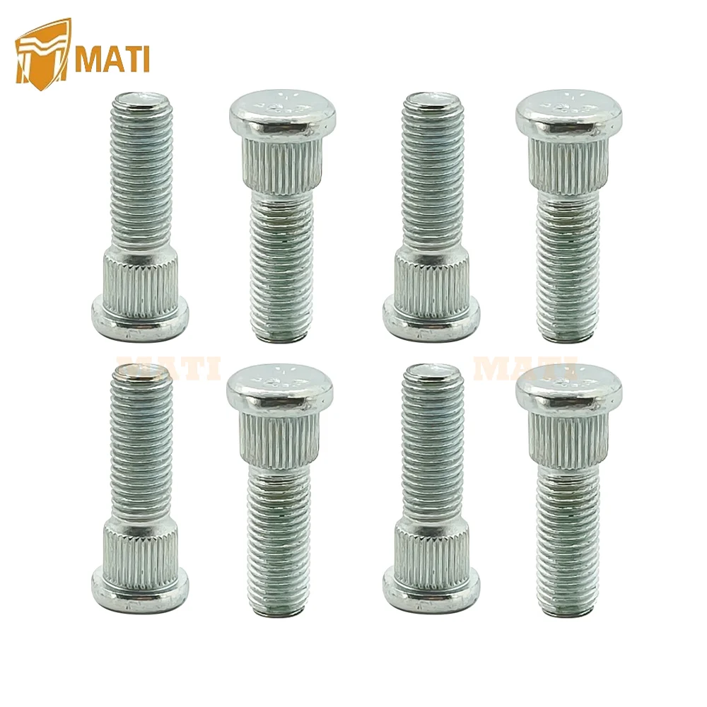 Wheel Studs for Polaris RZR Ranger 900 1000 Diesel General 1000 Brutus GEM e2/e4/e6/eM1400/M1400 PRO XD 8PCS 7519753 7519128