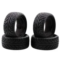 4pcs 1/10 1/12 1/14 1/16 flatbed sports car RV racing tires