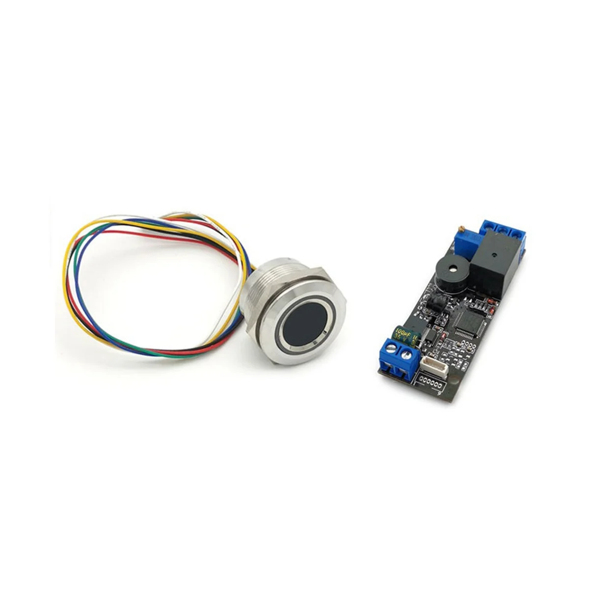 K202+R503 Fingerprint Controller Kit DC12V Low Power Consumption K202 Fingerprint Control Board +R503 Fingerprint Module