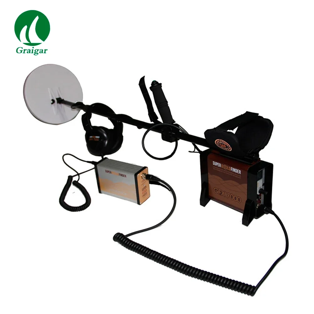 GFX7000 Long Distance Underground Metal Detector for Treasure Hunter Deep Gold Detector Silver