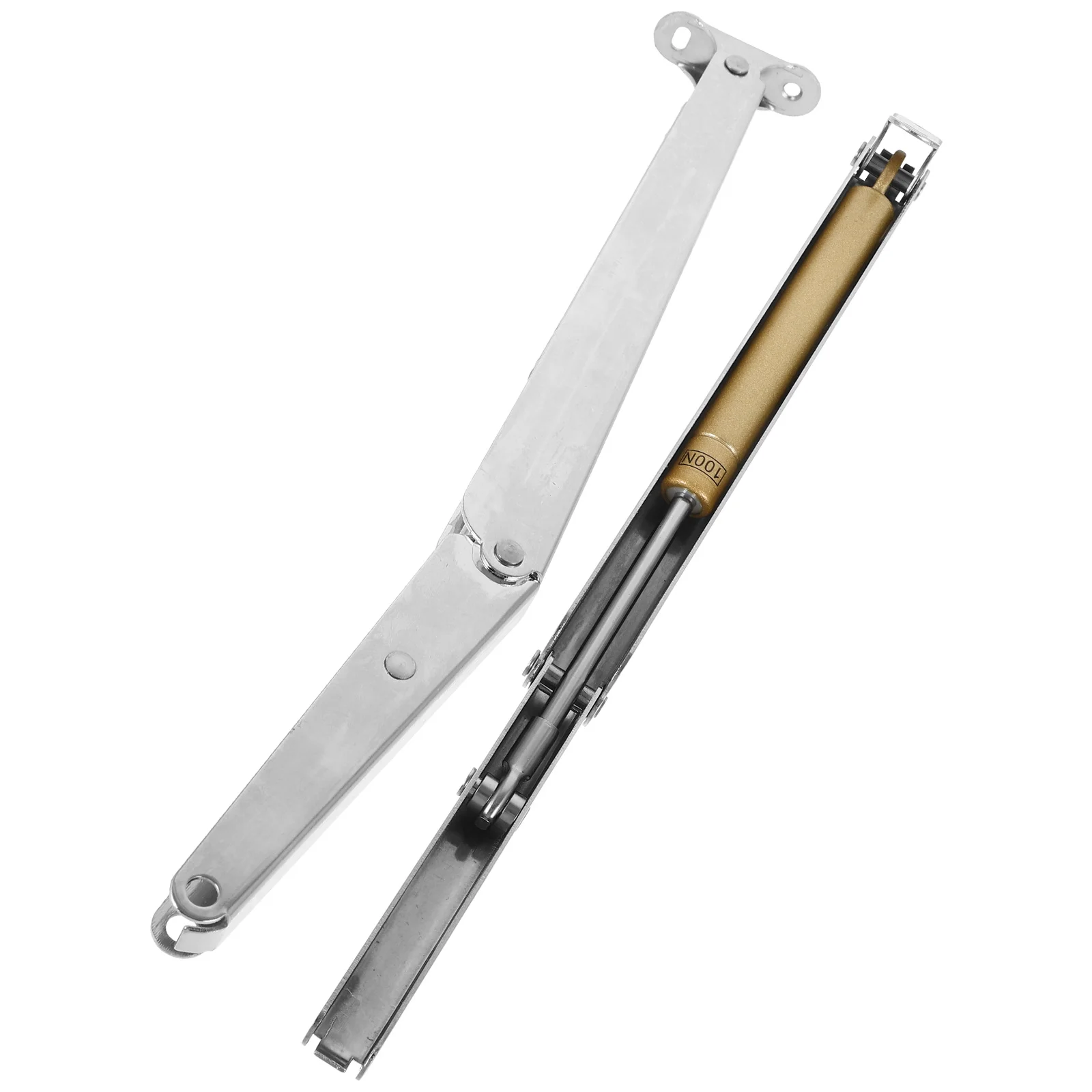 

2pcs Gas Struts Pneumatic Support Hinges Adjustable Length Smooth Operation Space Saving Cabinet Door Lid Hardware