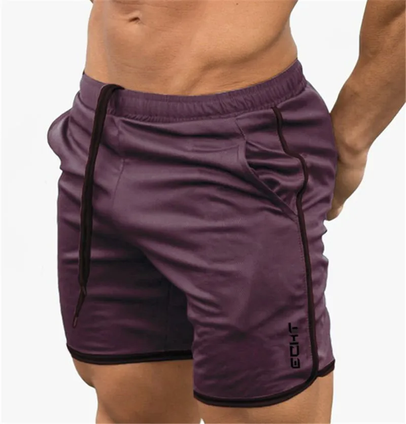 Homens esportes jogging shorts de fitness secagem rápida dos homens do ginásio shorts do esporte dos ginásios calças curtas dos homens novo verão