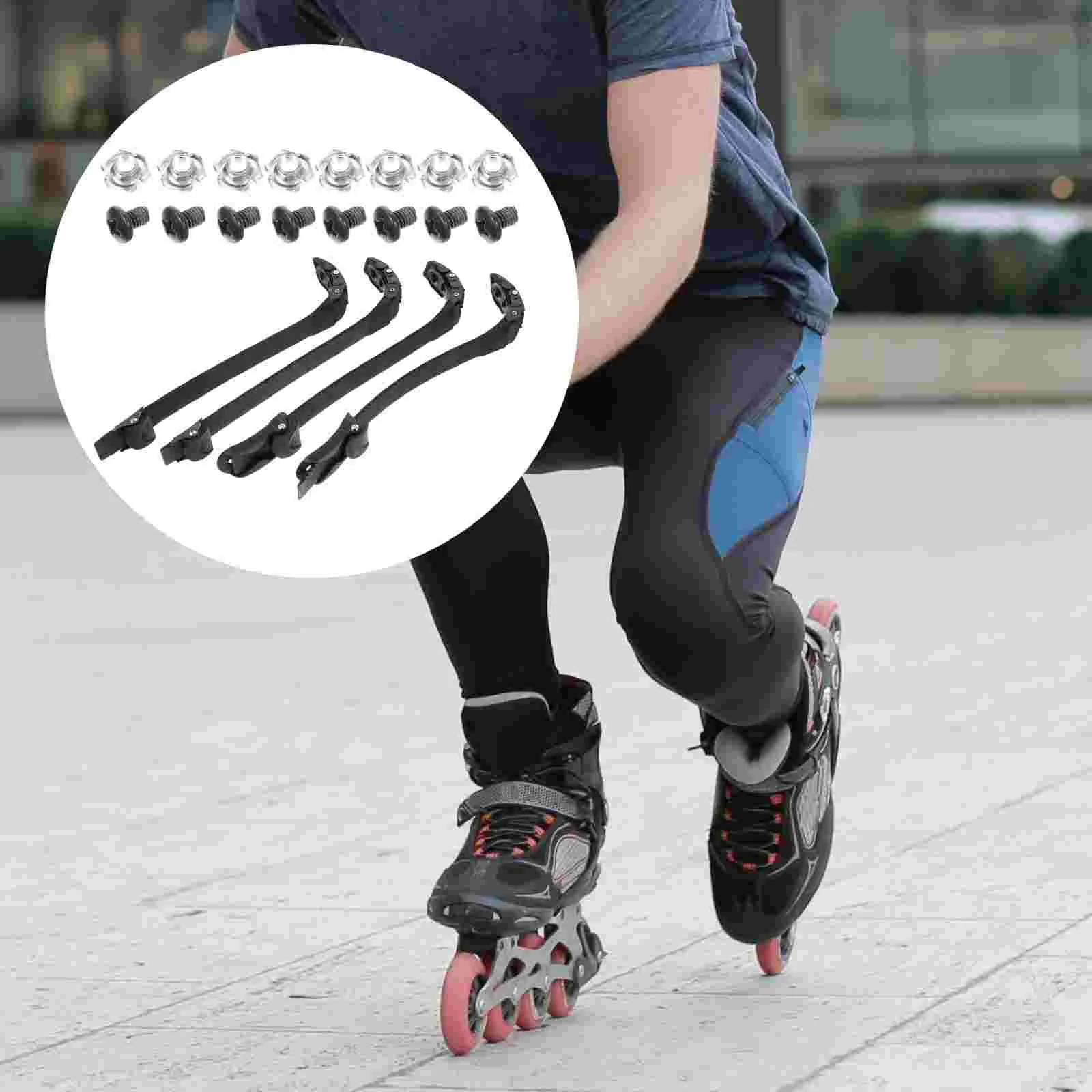 Lacets de patins à roulettes pour fournitures de PVC, lacets de patins à roulettes, sangles de ceinture, remplacements de patins en ligne