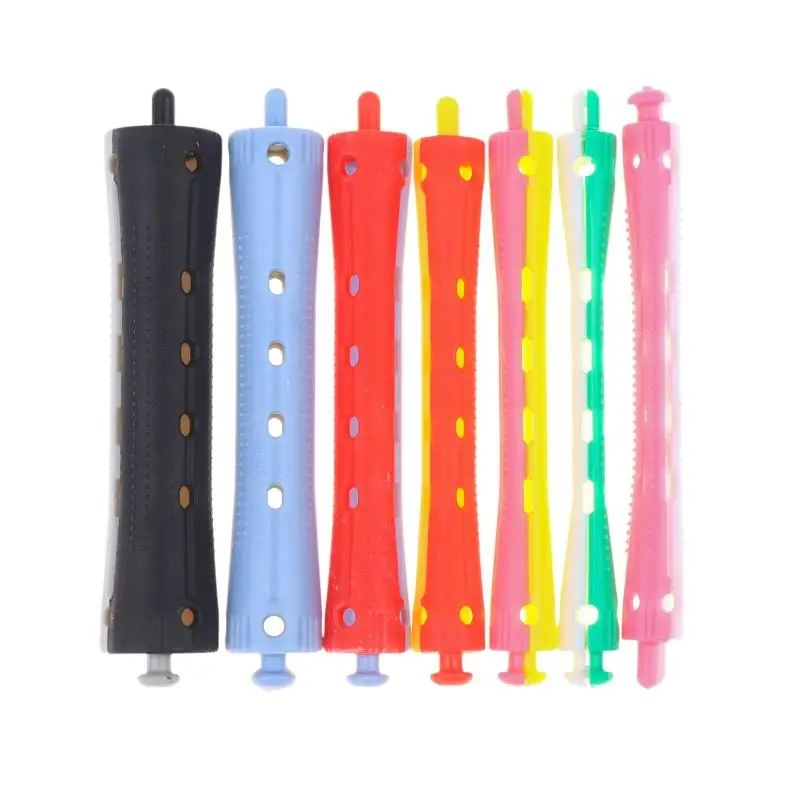 10 Stück Hitzefreie Haarwickler, Weiche Lockenwickler, Lazy Curls Flexi Rods, Wellenformer, Haarstyling-Werkzeug – Detail 8