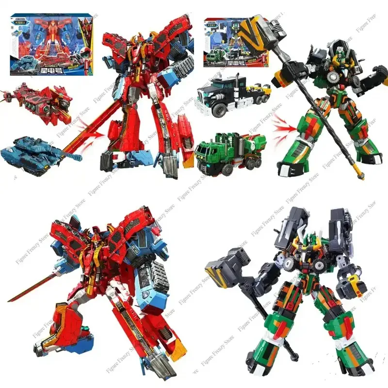 

2 IN 1 Galaxy Detectives Tobot Transformation Robot to Car Toy for Korea Cartoon Brothers Anime Tobot Deformation Car