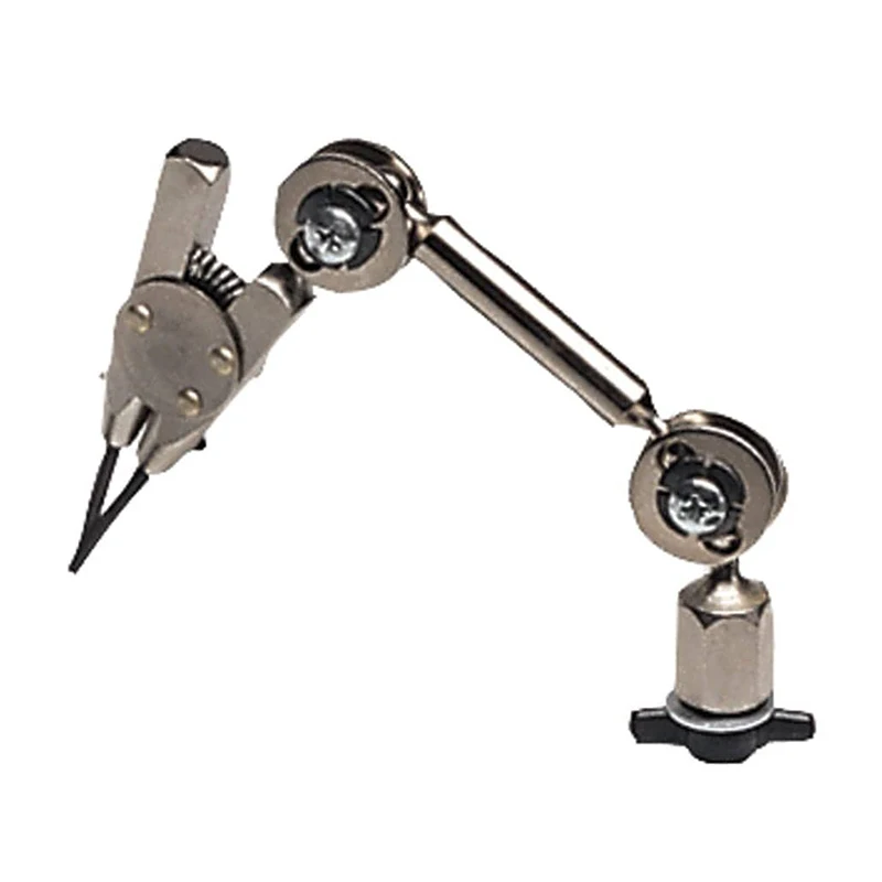 Flexible Soldering Third Hand Arm by GRS, Adjustable Positioning, Replaceable Jaws, Standard or Short Version Jeweler Bench Tool
