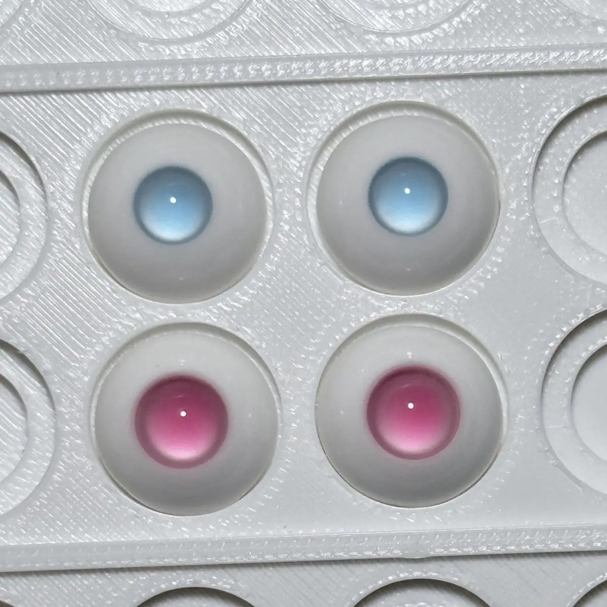 

8/10/12/14/16mm Doll's Eyes for 1/3 1/4 1/6 Bjd Doll Plaster Eyeball Imitation Glass Eyes Toy Dress Up Doll Accessories, No Doll