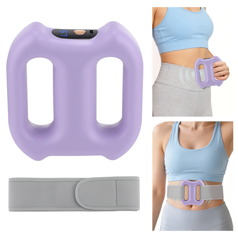 

Portable Vibration Dual-Ring Fascia Massager with Belt, Fat Loss, Body Slimming, Fat-Burning, Muscle Relief and Relaxation