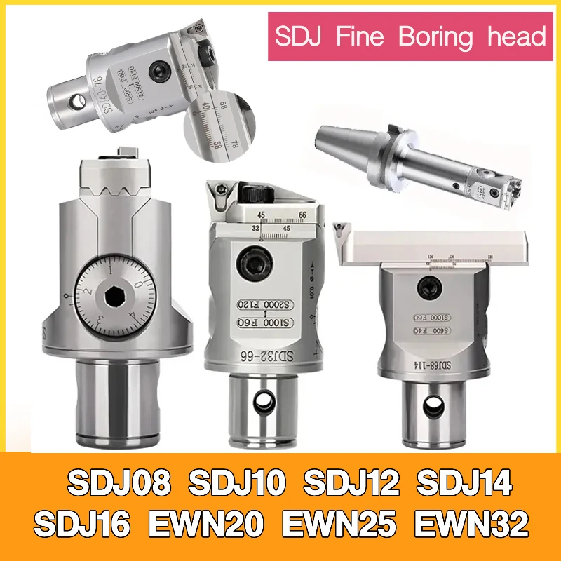 EWN RBH SDJ Fine Boring Head SDJ08 SDJ10 SDJ12 SDJ14 SDJ16 EWN20 EWN25 EWN32 LBK1 LBK CKB Adjustable Boring Tool Holder Bore