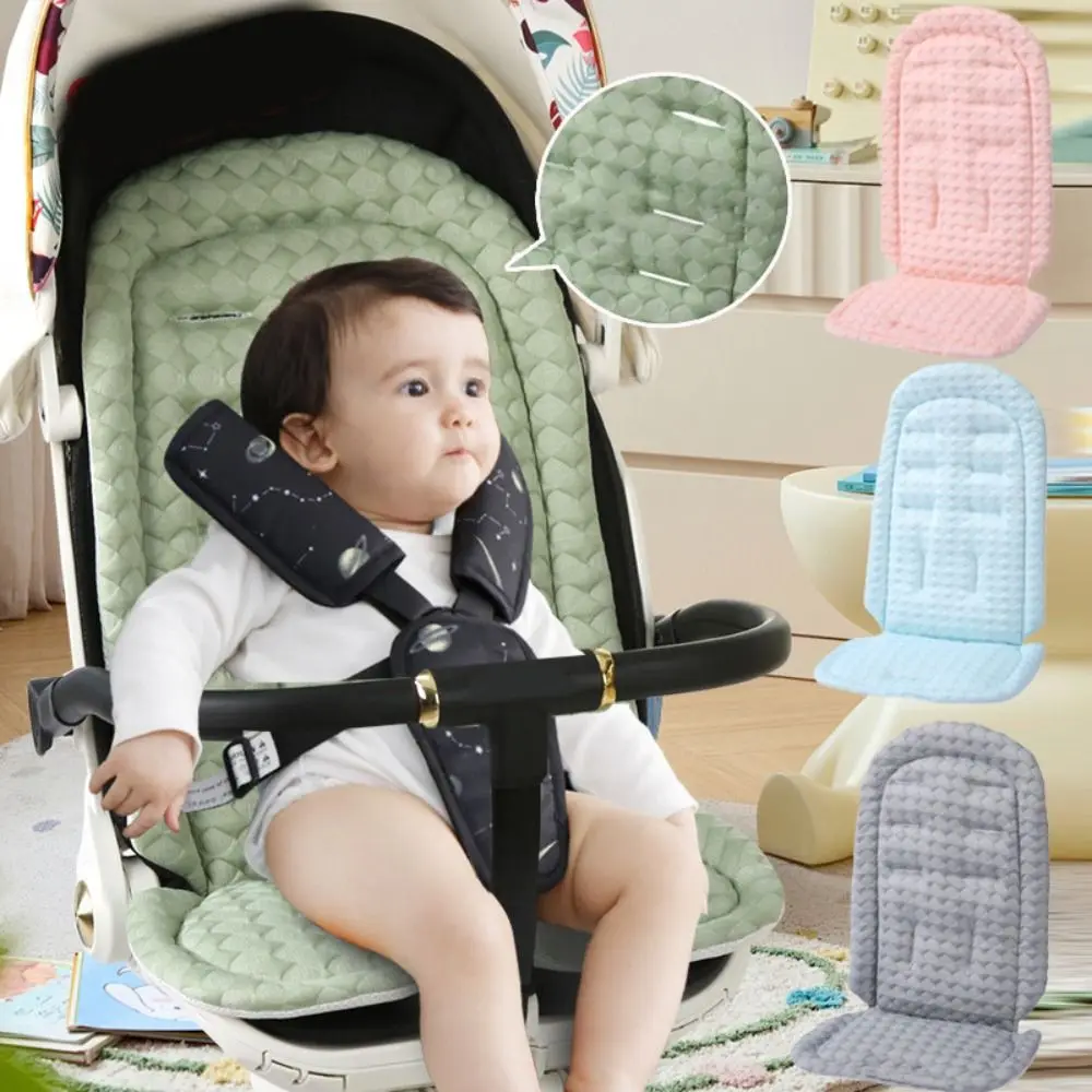 Universal Baby Stroller Cooling Mat Breathable Multifunctional Baby Stroller Cushion Support Liner Pad Soft Baby Seat Cushion