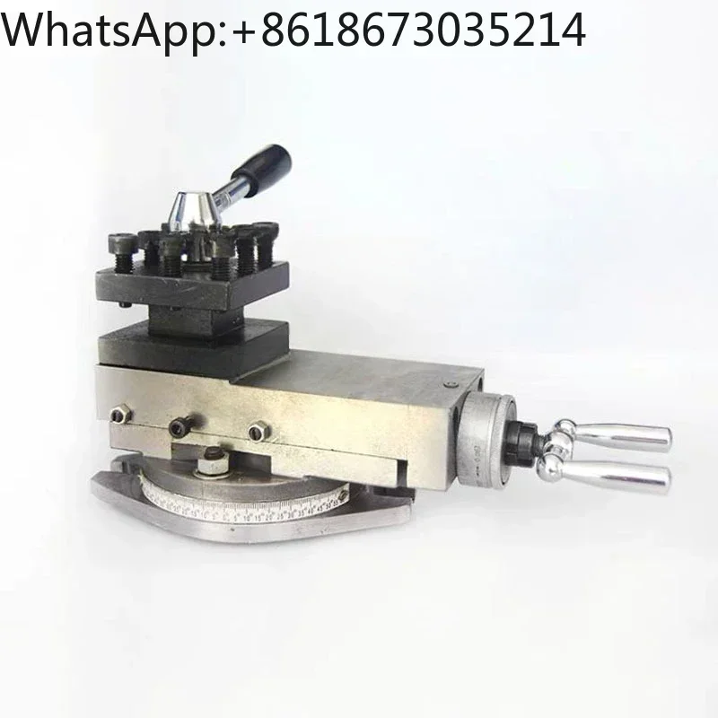 Lathe At300 Tool Holder Mini Lathe Accessories Metal Lathe Holder Tool Assembly Quick Change  Holder Tool 80Mm Stroke.