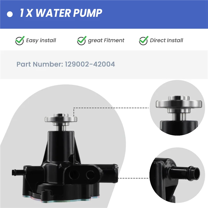

A60E- 129002 -42004 гг. 129002 Водяной насос-42004 для двигателя YANMAR 4D84 4TNE88