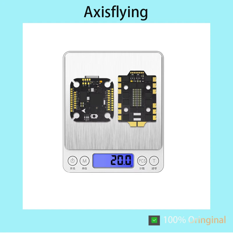 Axisflying Argus H743 Stack, 60A AM32 4-in-1 ESC, FPV Drone Upgrade Parts