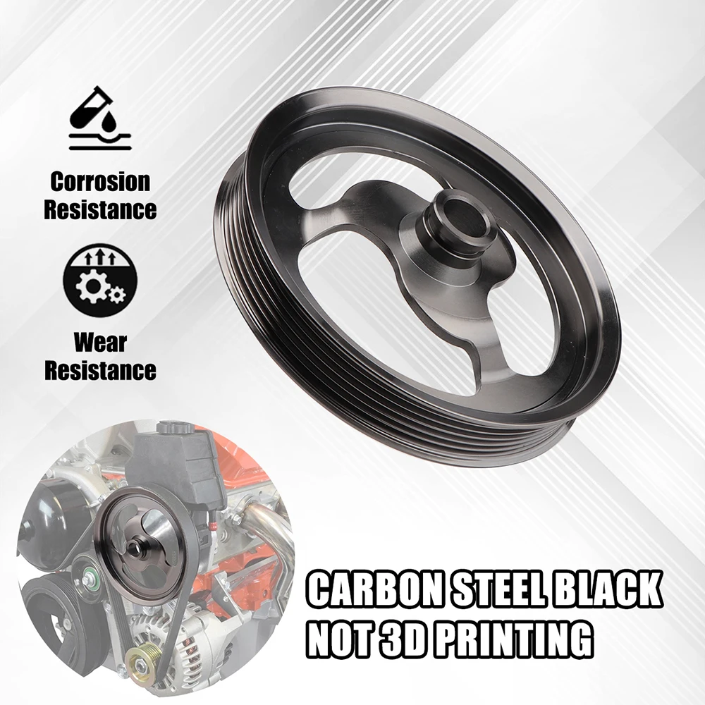 For 98-02 LS1 Camaro/Firebird STEEL Power Steering Pump Pulley