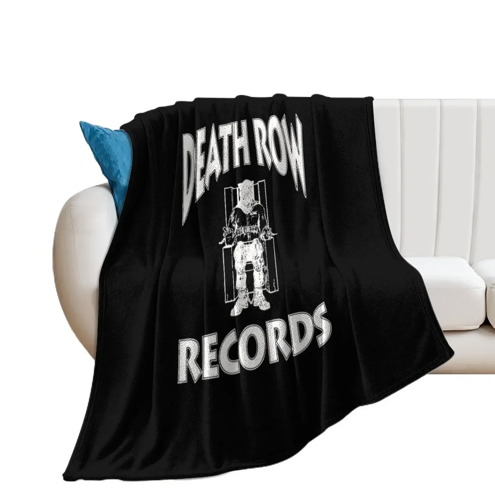 

Death Row Records Throw Blanket Single Luxury Thicken warm winter Blankets Sofas Of Decoration Blankets