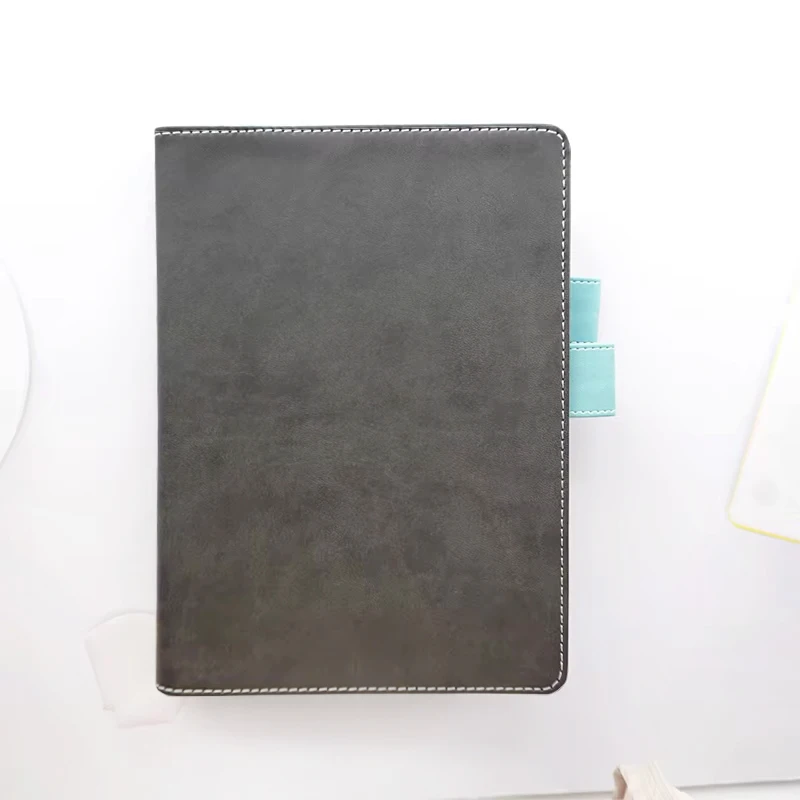 Fromthenon capa de couro pu para cadernos a5, folhas soltas, planejador, diário, capa protetora, material de papelaria de escritório