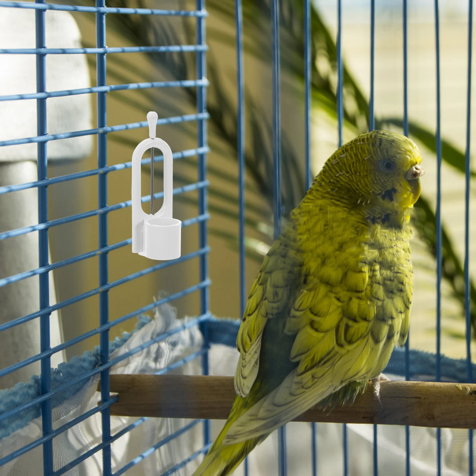 

Bird Food Treats Skewer Bird Cage Accessories ABS Holder Hanging Parakeet Cockatoo Cockatiel Fruit Vegetable Feeder