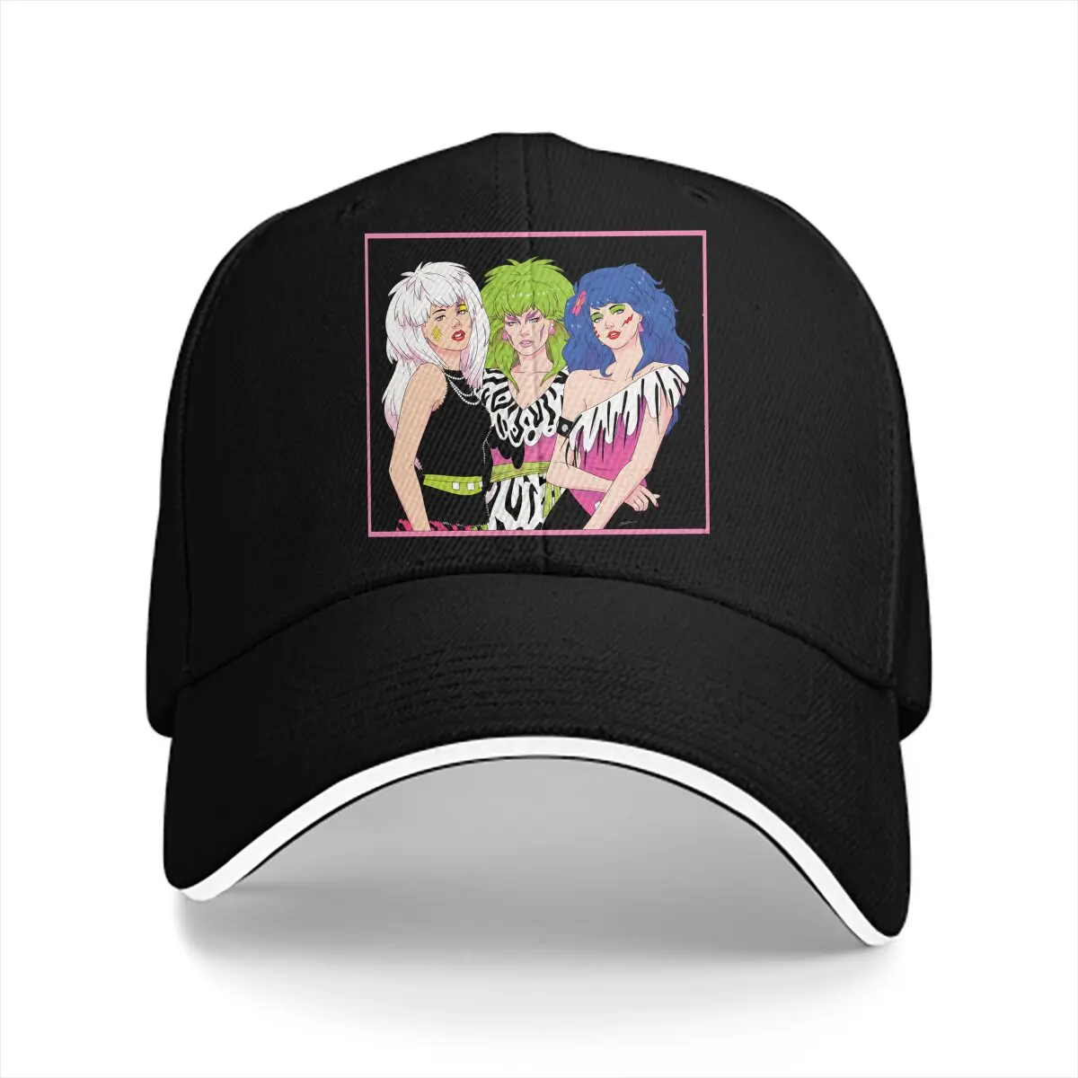 Washed Men's Baseball Cap Small Gifts Sports Snapback Caps Dad Hat Jem And The Holograms Golf Hats