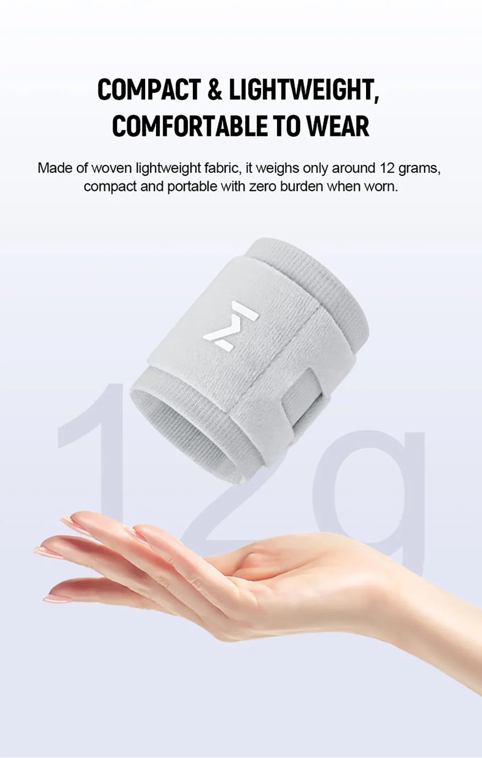 GTUBIKE 1 Stück Verstellbare Handgelenkbandage Sport-Handgelenkstütze Schwarz Gewichtheber-Handgelenkband für Männer & Frauen Badminton Tennis Fitnessstudio – Detail 5