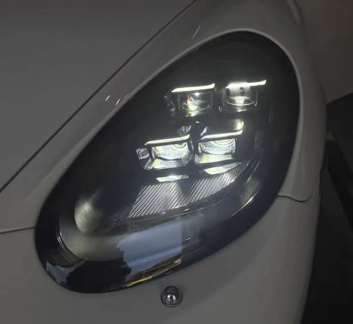 FOR Porsche 987 Cayman Boxster 2009-2012 LED Matrix Headlights DRL High Low Beam Dynamic Sequential Turn Signal Plug and Play