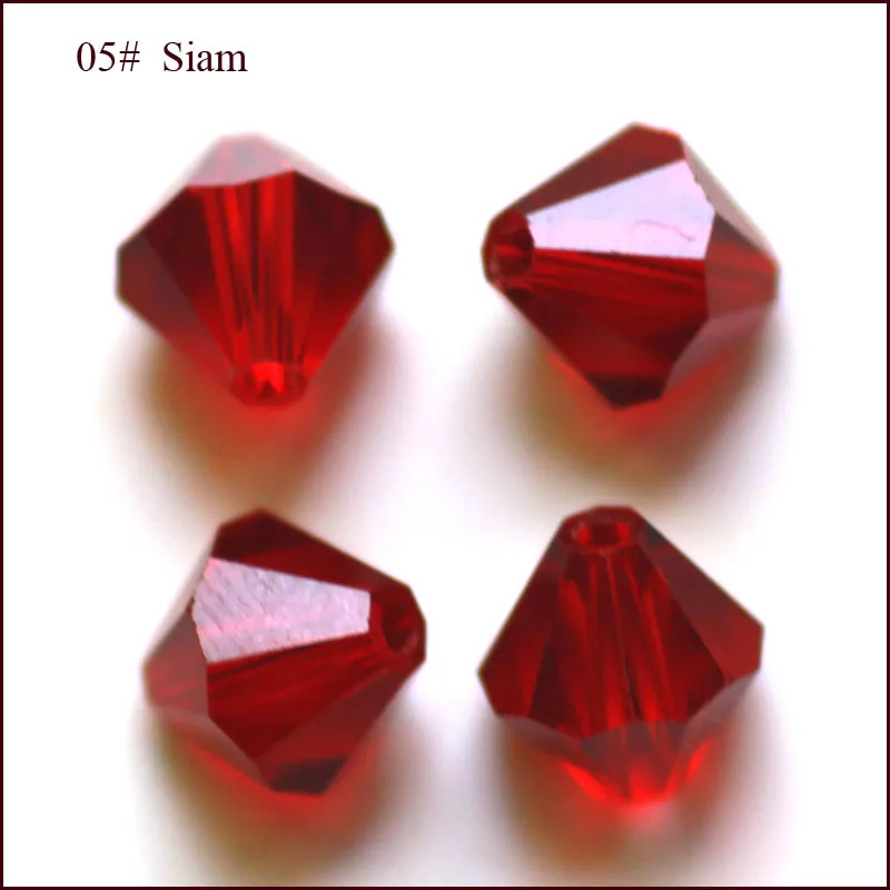 StreBelle AAA Kristall Doppelkegel Perle 5301 200 TEILE/LOS 3MM 4MM 5MM 6MM 8MM 10MM Tschechische Lose Facette Glas Perlen für DIY Schmuck Machen – Detail 8