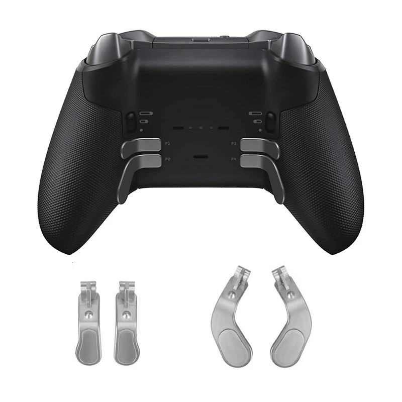 Ensemble de poignées de pouce de rechange bricolage, D-Pad, bouton de pare-chocs, personnalisé, pièces de contrôleur Xbox One Elite