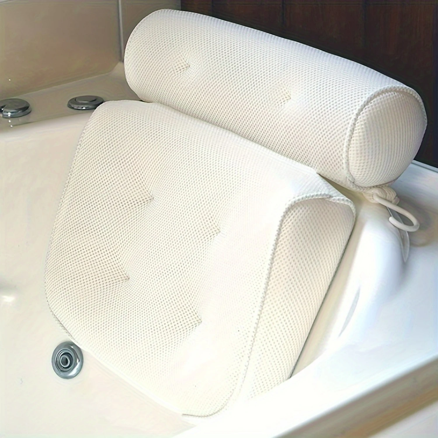 

Experience Ultimate Comfort with this Ultra-Soft Luxury Bathtub Pillow - Indulge in a Spa-like Relaxation at Home - Strong Sucti