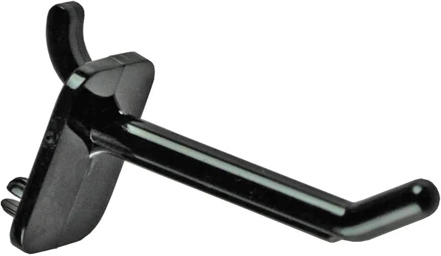 

Крючки для перфорированной доски Lexan, 2 дюйма, черные, 50 шт. в упаковке, для организации инструментов и аксессуаров