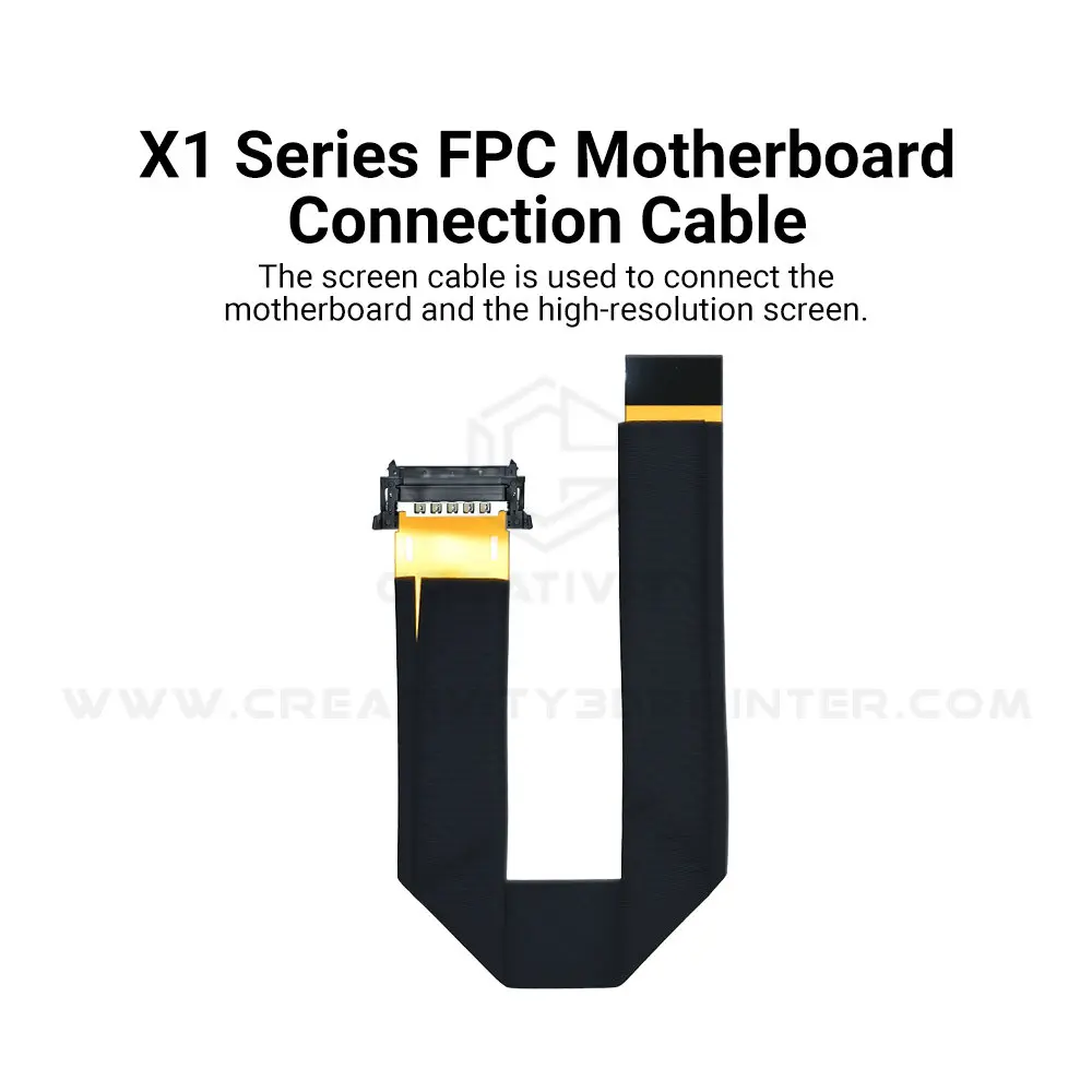 ل Bambu Lab X1 X1C FPC كابل توصيل اللوحة الأم إلى شاشة عرض 33*265 مللي متر X1 سلسلة ترقية موصل أجزاء طابعة ثلاثية الأبعاد #2