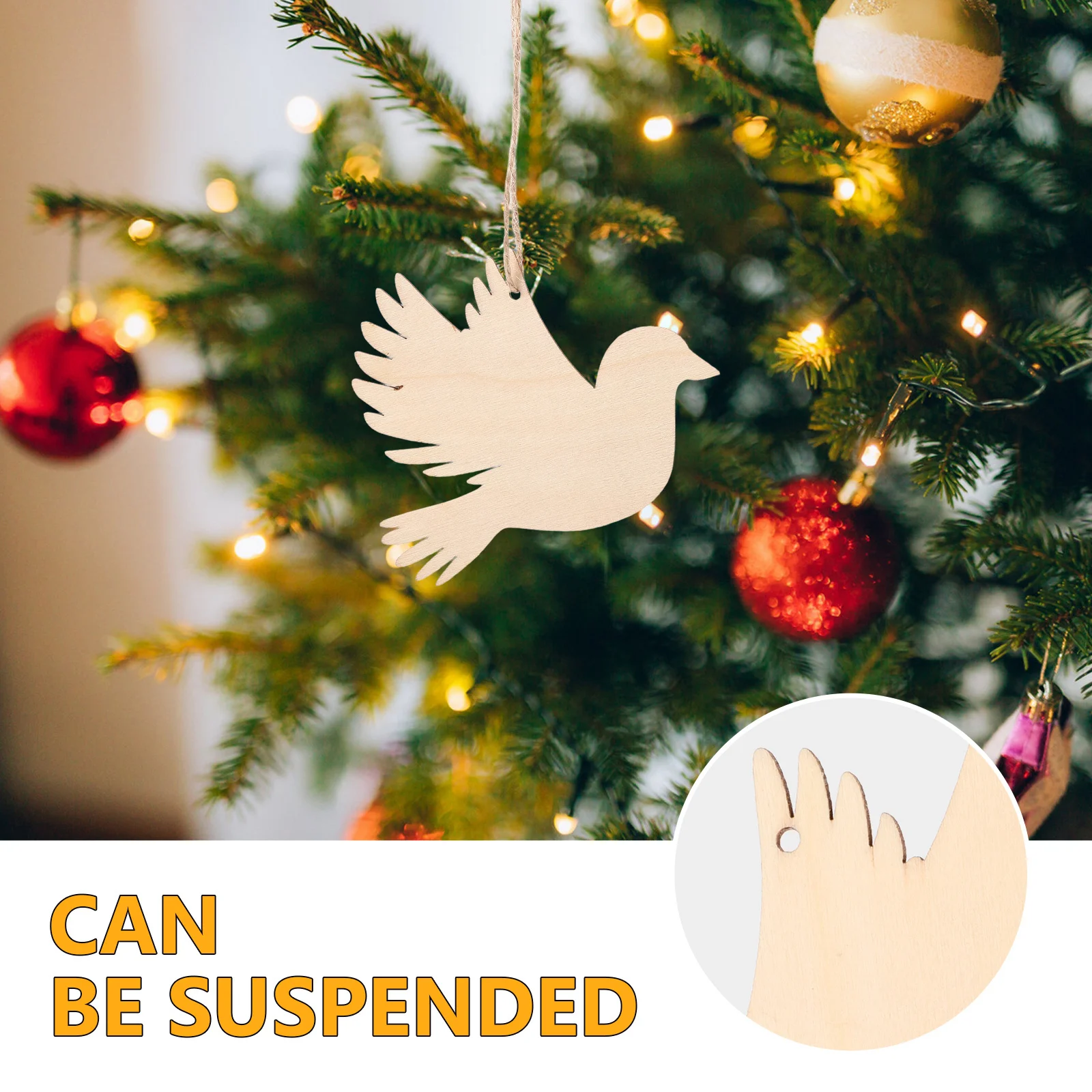 20 قطعة القواطع الخشبية الطيور شرائح غير مكتملة DIY بها بنفسك الحرف الزفاف العلامات ديكور المنزل زينة عيد الميلاد الحرف الخشبية الطيور