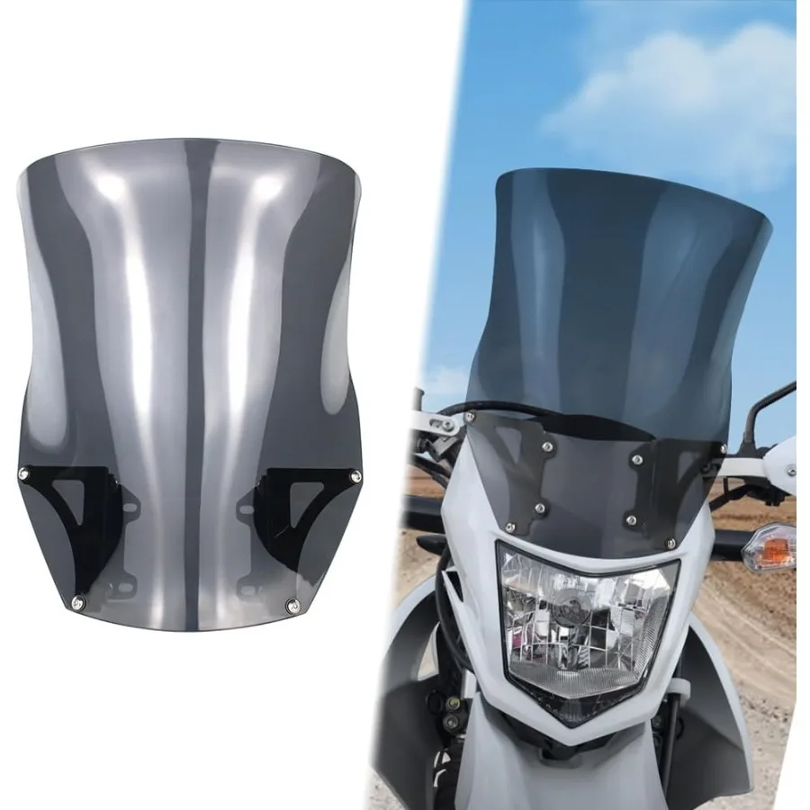 

Adjustable Windscreen with Bracket for XR150L 20142025 and XR125L 20142017 Motorcycles Enhanced Aerodynamic Protection Customiz