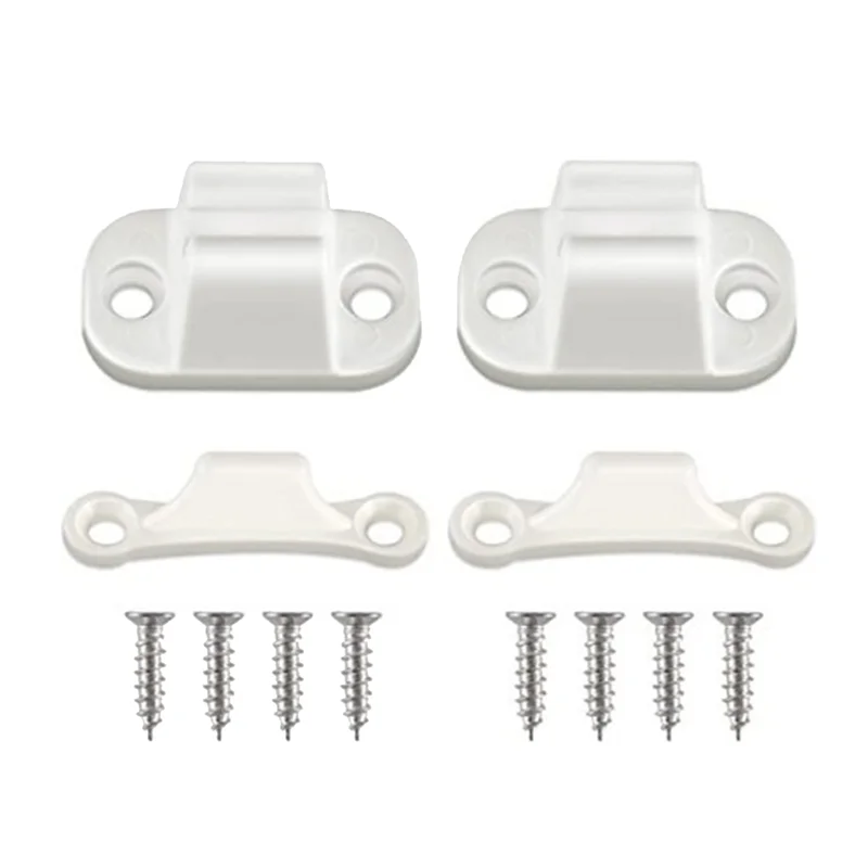 A45F-Caravan RV Motorhome Main Door Gate Push Catch Retainer Clip Holder Stay Spacer Caravan Boat Replacement Parts