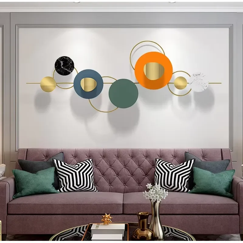 150x56cm Premium Detail Interior Wall Art Decor Large Irregular Metal Wall Hanging Home Decoration