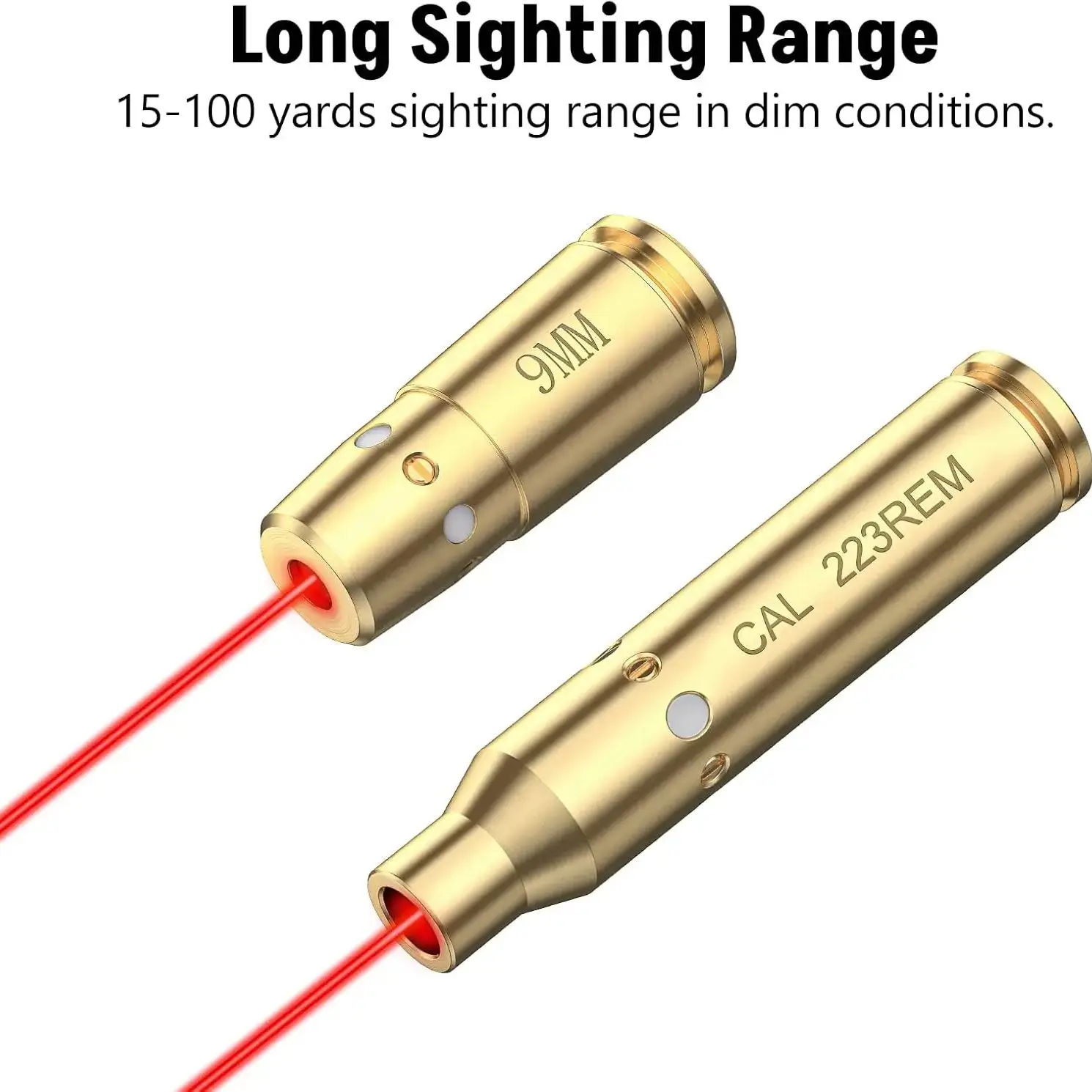 ليزر تتحمل البصر 9 مللي متر/223/ 308/30-06/7.62x54/45ACP/30-30WIN ليزر ميزاء Boresighter