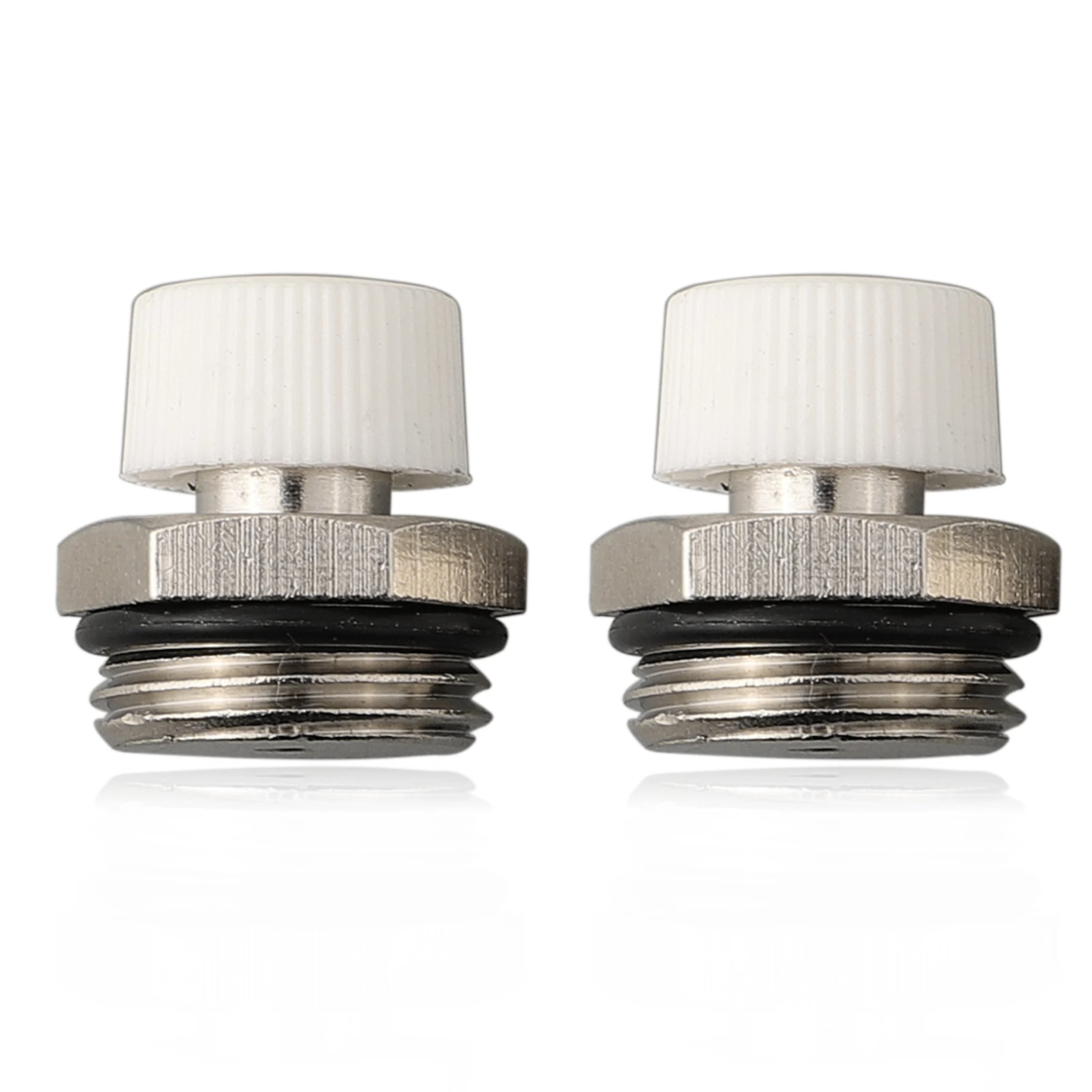 

Никелированный латунный вентиляционный клапан радиатора, 2 шт. для наружной резьбы BSP, для ручного вентиляционного отверстия системы радиатора