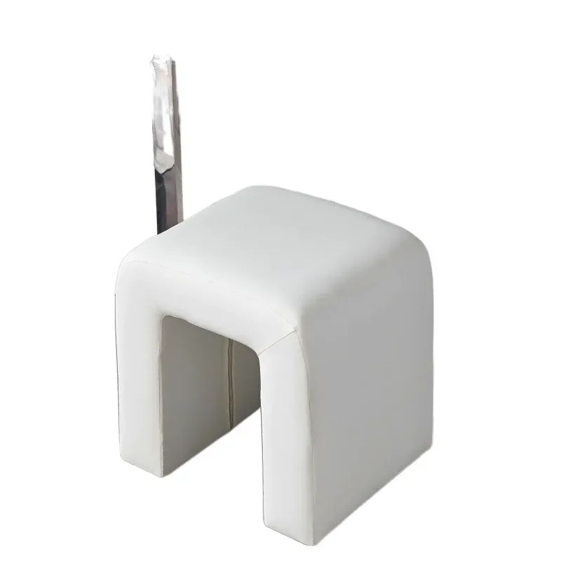 Nordic Internet celebrity cream style dressing table stool, bedroom light luxury high-end dressing stool