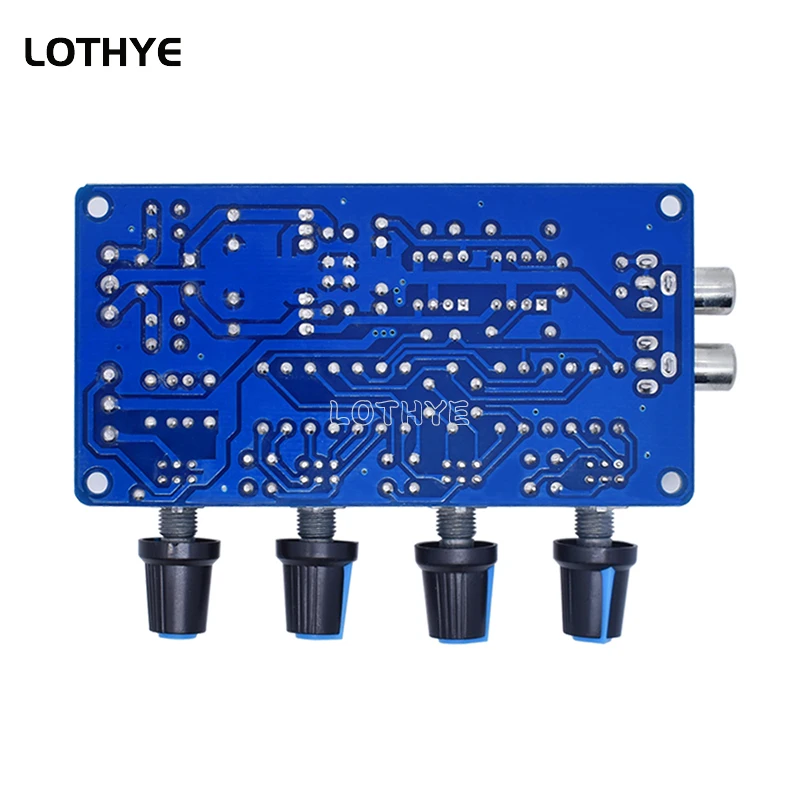 NE5532 Stereo Pre-amp Preamplifier Tone Board Audio 4 Channels Amplifier Module 4CH Control Circuit Telephone Preamp