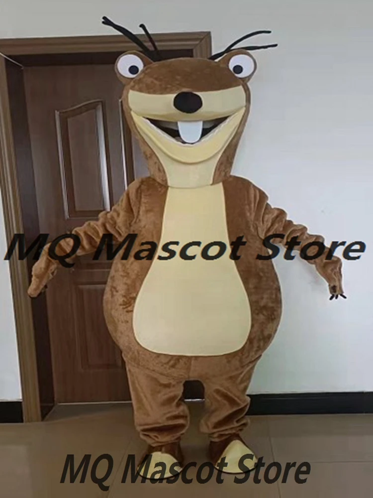 

Ice Age Ground sloth Mascot Costume Halloween Cosplay Costumes Adult Advertising Maskote theme Anime Birthday Party Carnival E