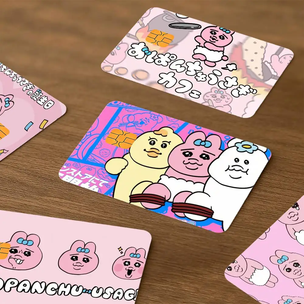 O-Opanchu-u CUTE Credit card stickers bank card public transport card U-Usagi-S waterproof and scratch-resistant protective film