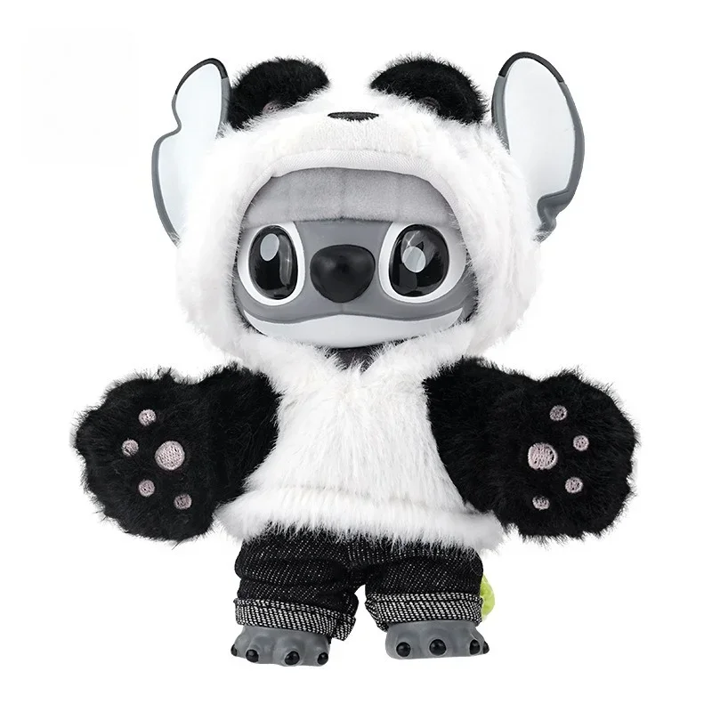 2025 جديد Miniso ديزني غرزة الباندا النسخة الصينية المنطقة المحدودة أنيمي الشكل المنقولة لعبة من الفينيل سطح المكتب حلية المفاتيح #4