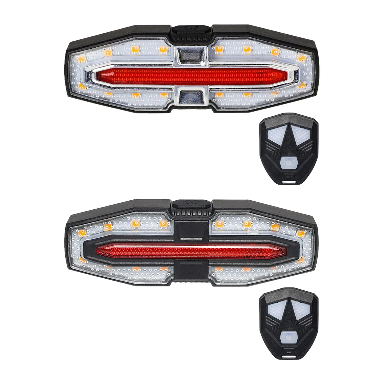 Bike Tail Light Compact Wireless Front and Rear Set with Turn Signals LED Bicycle Light for Women Night Riding Men Adults Kids