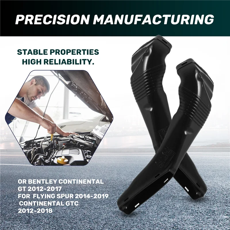 3W0129531A 3W0129532A รถเครื่องยนต์ Air Duct ท่อไอดีสําหรับ Bentley Flying Spur
