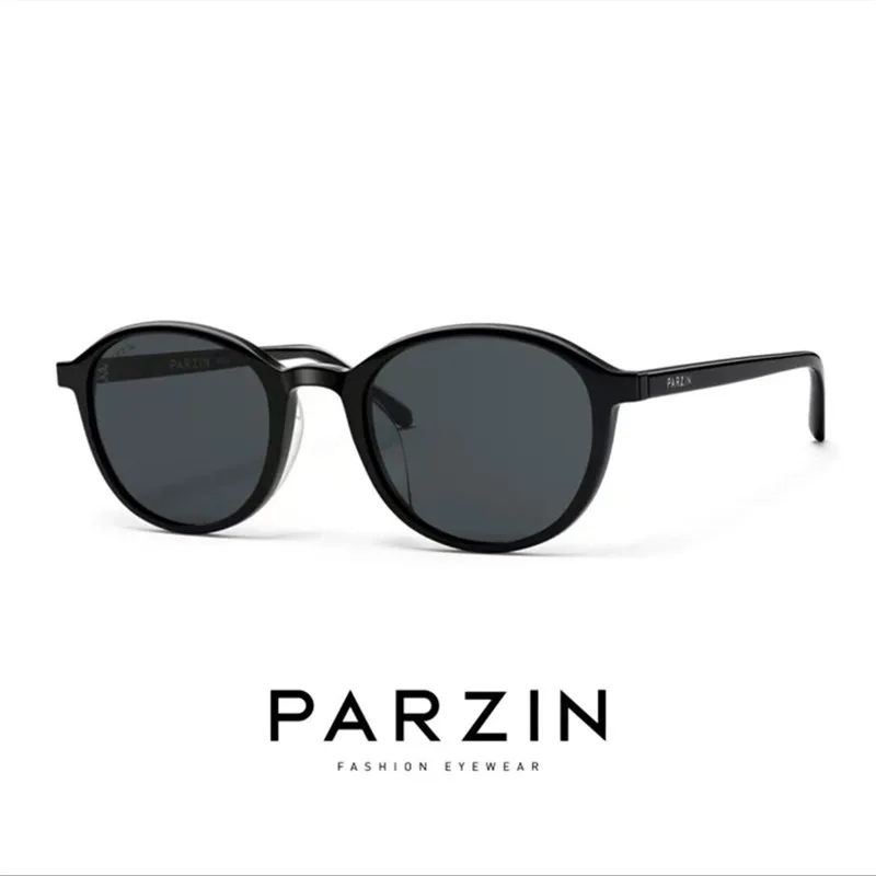 

PARZIN Новое поступление унисекс ретро солнцезащитные очки в круглой оправе для мужчин и женщин с защитой от ультрафиолета 7822