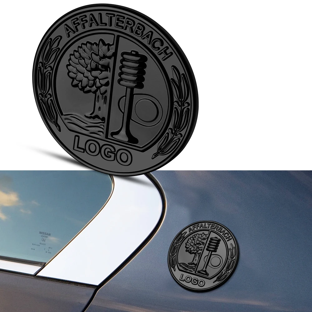 ملصق شعار شجرة AFFALTERBACH السوداء ، AMG ، مرسيدس E53 ، E63 ، S63 ، G63 ، G65 ، C43 ، C63 ، ML ، CLA ، CLS ، GLA ، GLS ، GT50 ، AMG ، 64 في