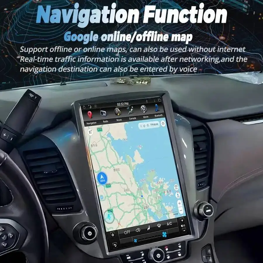Para chevrolet saboban 2014-2020 android auto rádio do carro carplay áudio estéreo multimídia player de vídeo unidade principal de navegação gps 4g
